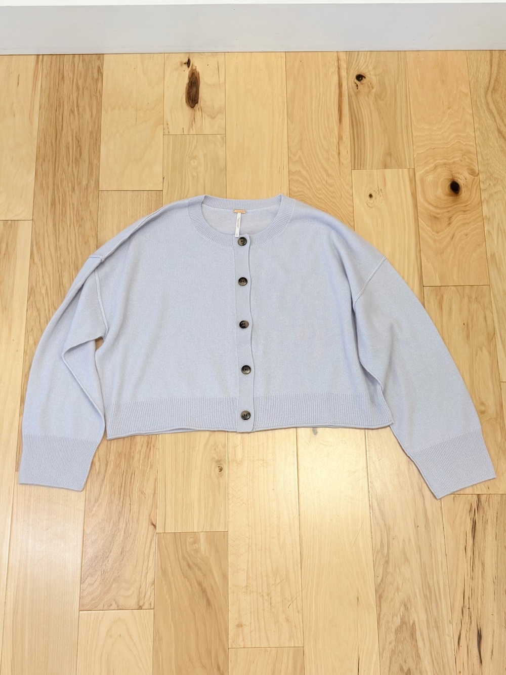 LIKE NEW Free People Women’s Ottilie Cashmere Cardi Sweater - Picture 3 of 6